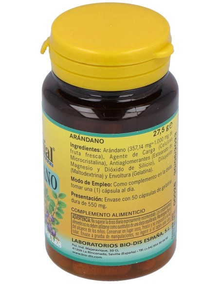 Nature Essential Arandano 1000Mg 50Cap