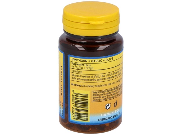 Nature Essential Espino Blanco+Ajo+Olivo 500Mg...