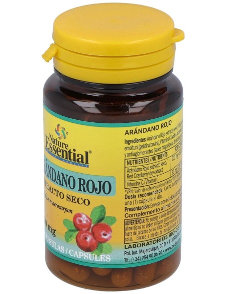 Nature Essential Arandano Rojo 5000Mg (Ext.Seco). 60 Comp.