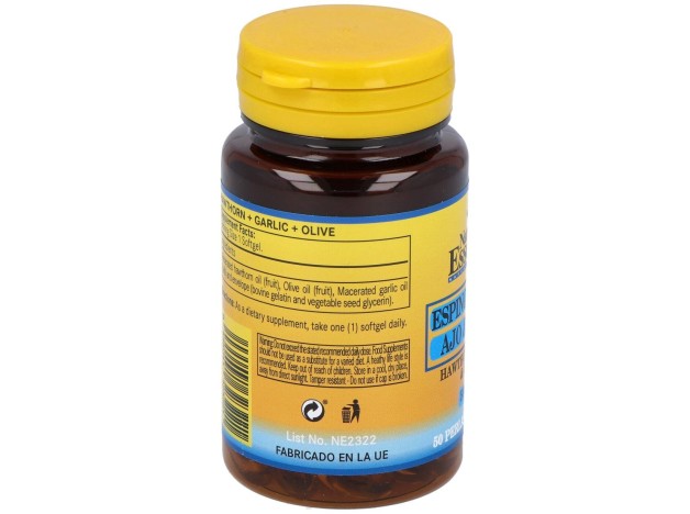 Nature Essential Espino Blanco+Ajo+Olivo 500Mg...