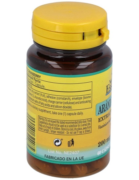 Nature Essential Arandano Rojo 5000Mg (Ext.Seco). 60 Comp.