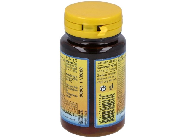 Cabello, Uñas Y Piel 540Mg. 60Perlas