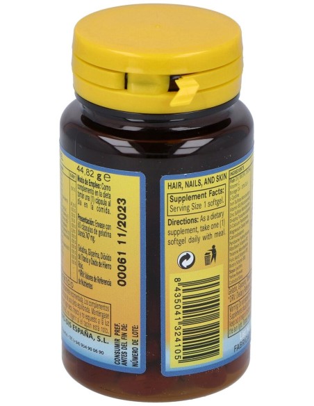 Cabello, Uñas Y Piel 540Mg. 60Perlas