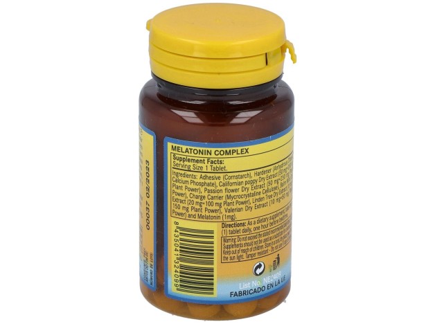 Melatonina Complex 1Mg. 60Comp.