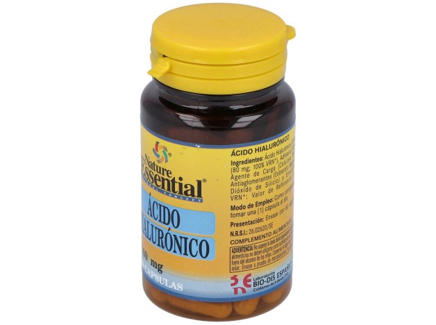 Nature Essential Ácido Hialurónico 100Mg 60Caps