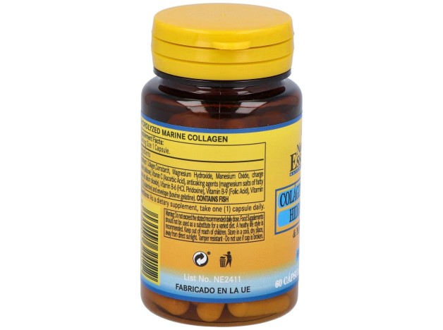 Colageno Marino Hidroliza+Magnesio 600Mg. 60Comp.