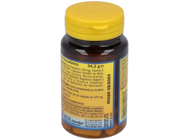 Nature Essential Ácido Hialurónico 100Mg 60Caps