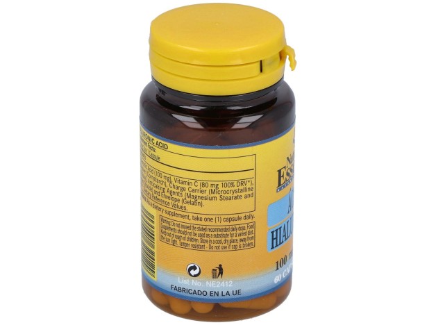 Nature Essential Ácido Hialurónico 100Mg 60Caps