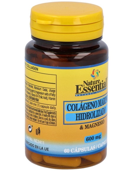 Colageno Marino Hidroliza+Magnesio 600Mg. 60Comp.