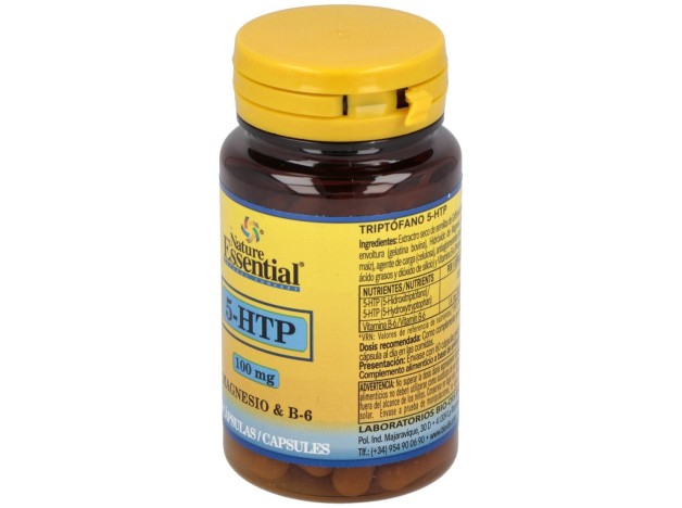 Triptofano 5-Htp 100Mg.+Magnesio+Vit. B6 60Comp.