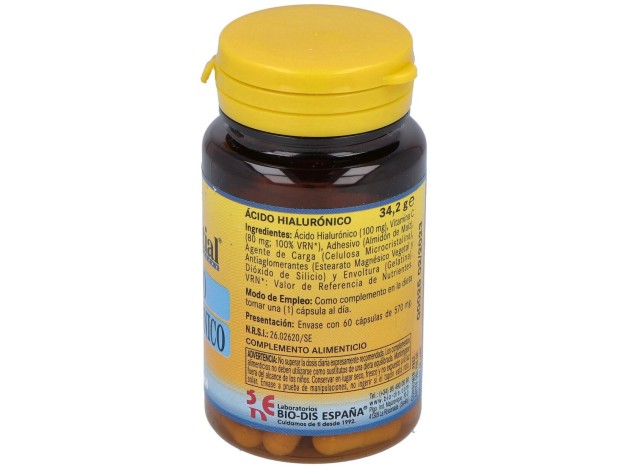 Nature Essential Ácido Hialurónico 100Mg 60Caps
