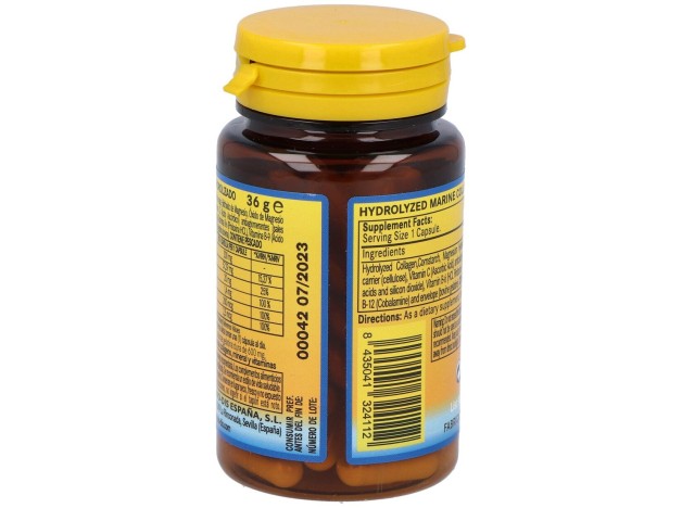 Colageno Marino Hidroliza+Magnesio 600Mg. 60Comp.