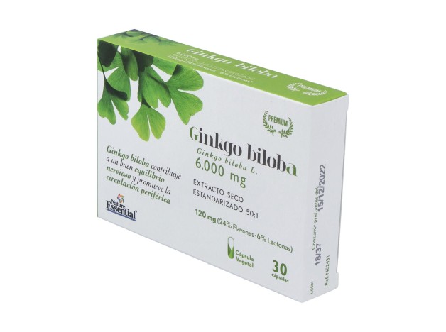 Ginkgo Biloba 6000Mg. 30Cap.