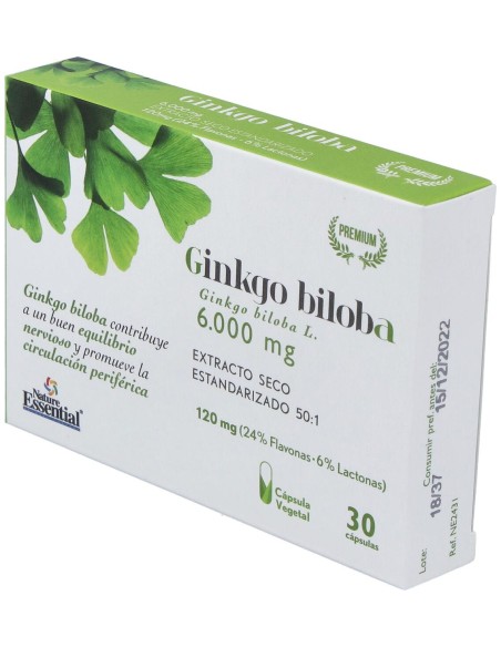 Ginkgo Biloba 6000Mg. 30Cap.