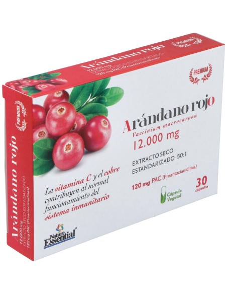 Arandano Rojo (Ext Seco 120 Proantocianidas) 30Cap