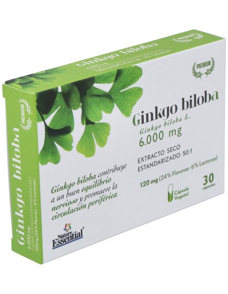 Ginkgo Biloba 6000Mg. 30Cap.