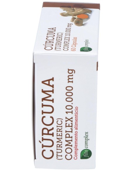 Curcuma 10.000Mg. +Jengibre+Pimienta 60Cap.