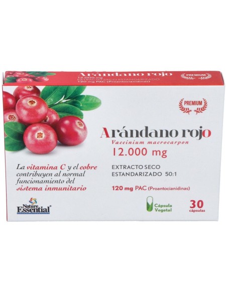 Arandano Rojo (Ext Seco 120 Proantocianidas) 30Cap