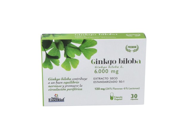 Ginkgo Biloba 6000Mg. 30Cap.