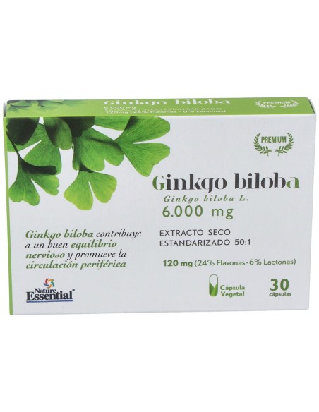 Ginkgo Biloba 6000Mg. 30Cap.