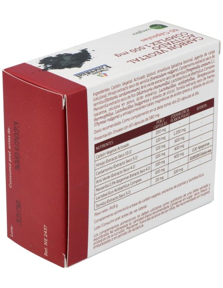 Carbon Vegetal Activo Complex 60Cap.