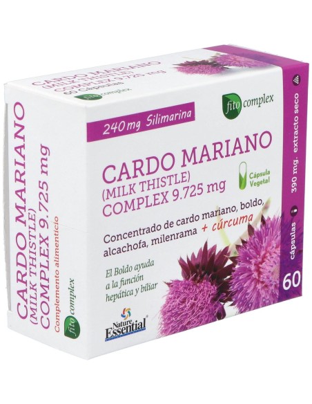 Nature Essential Cardo Marianocomplex 9.725Mg 60Caps