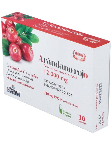 Arandano Rojo (Ext Seco 120 Proantocianidas) 30Cap
