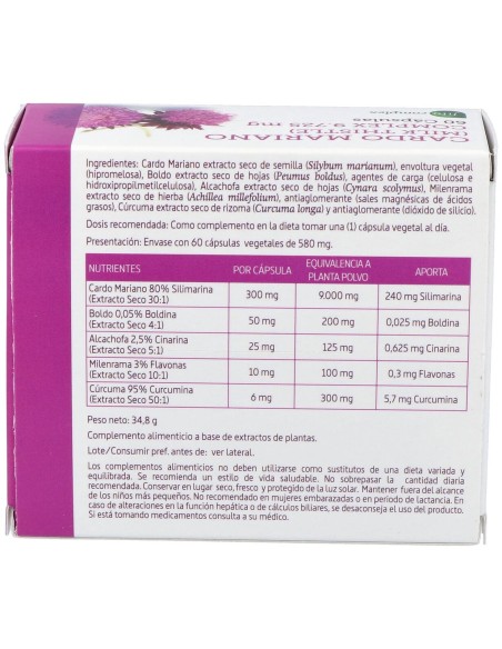 Nature Essential Cardo Marianocomplex 9.725Mg 60Caps
