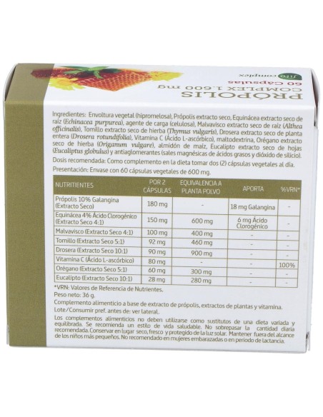 Nature Blister Propolis Complex 1600Mg