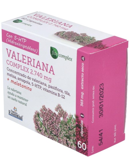 Nature Essential Valeriana 60Caps
