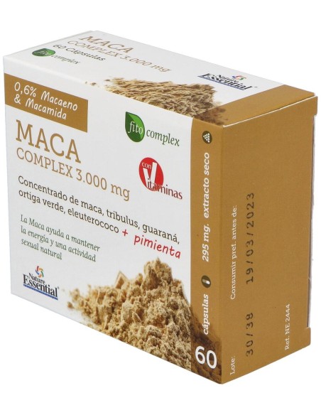 Nature Essential Maca Complex 3000Mg 60Caps