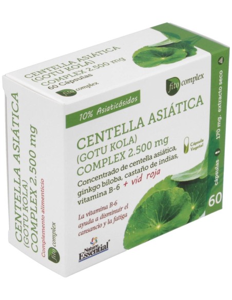 Nature Essential Centella Asiatica Complex 60 Gélules
