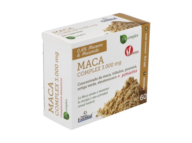 Nature Essential Maca Complex 3000Mg 60Caps
