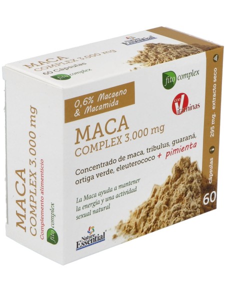 Nature Essential Maca Complex 3000Mg 60Caps