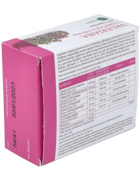 Nature Essential Valeriana 60Caps