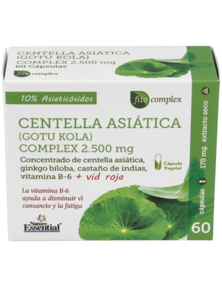 Nature Essential Centella Asiatica Complex 60 Gélules