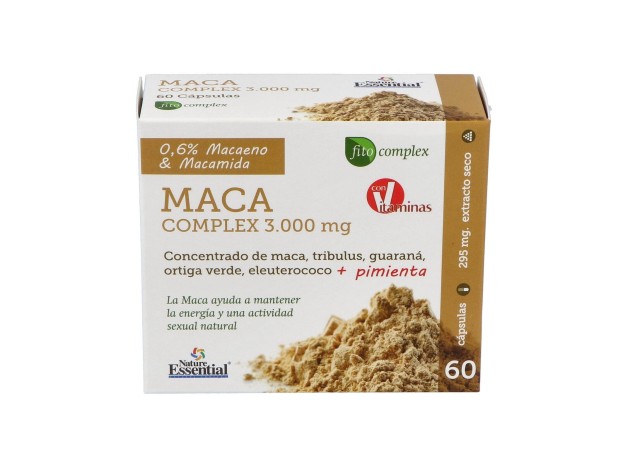 Nature Essential Maca Complex 3000Mg 60Caps