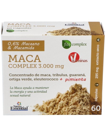 Nature Essential Maca Complex 3000Mg 60Caps