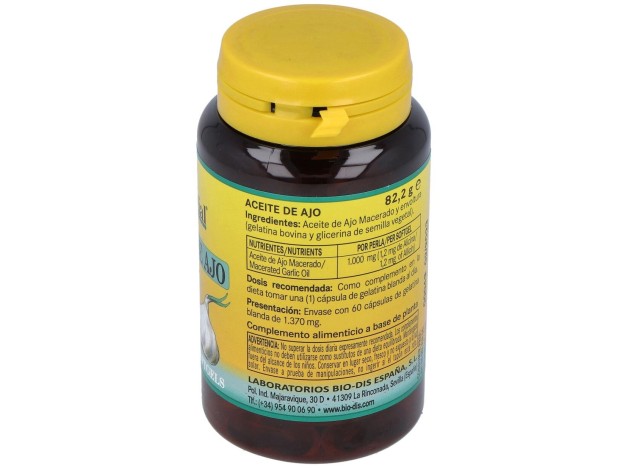 Nature Essential Garlic Oil 60 Perlas