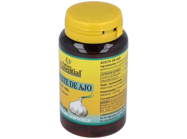 Nature Essential Garlic Oil 60 Perlas