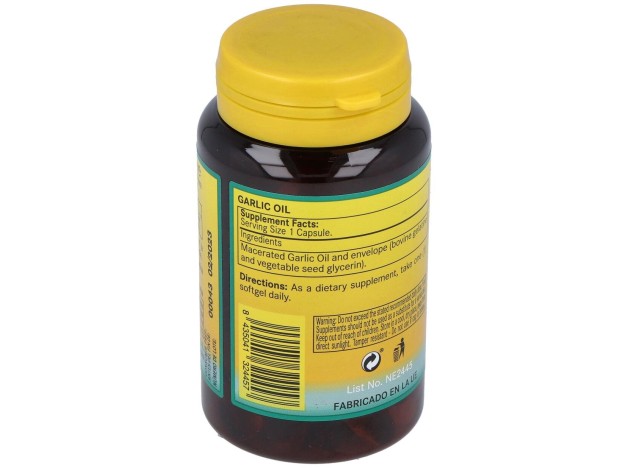 Nature Essential Garlic Oil 60 Perlas