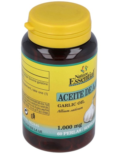 Nature Essential Garlic Oil 60 Perlas