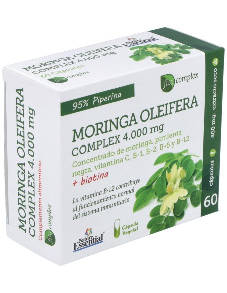 Nature Essential Moringacomplex 4000Mg Extracto Seco 60 Vcaps