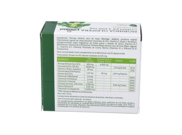 Nature Essential Moringacomplex 4000Mg Extracto...