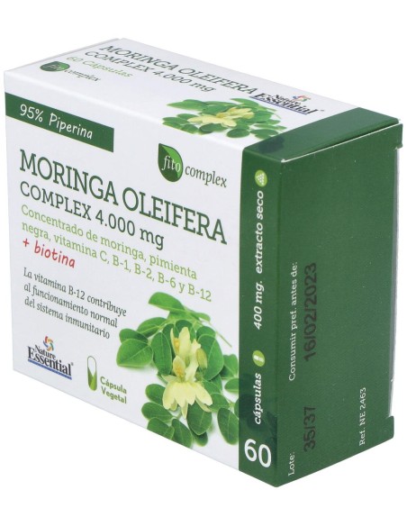 Nature Essential Moringacomplex 4000Mg Extracto Seco 60 Vcaps