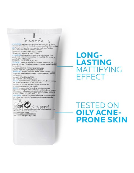 La Roche Posay Effaclar Mat Hidratante Facial Matificante 40 ml