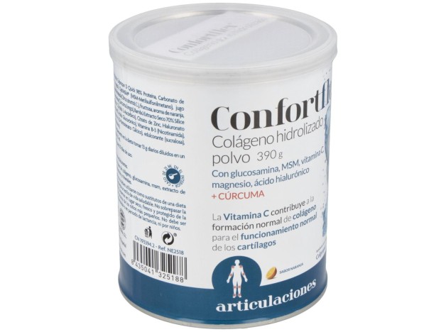 Confortflex Colageno Hidro+Mg+Vit. C+Curcuma 390Gr