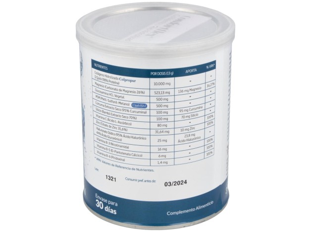 Confortflex Colageno Hidro+Mg+Vit. C+Curcuma 390Gr
