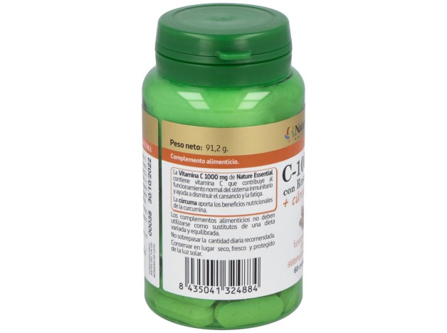 Nature Essential Plus Vitamina C 1000Mg Rose...