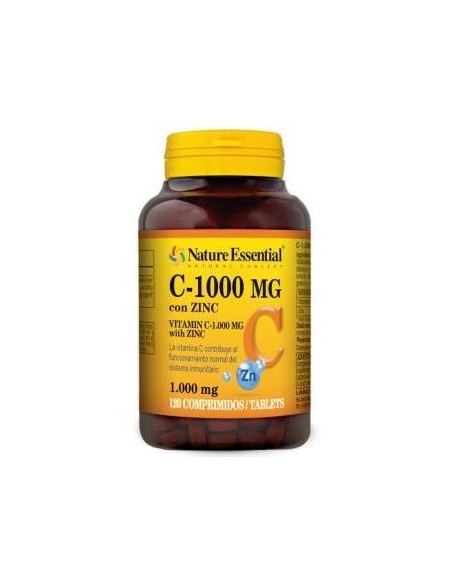 Nature Essential Vitamina C 1000Mg + Zinc 120Comp